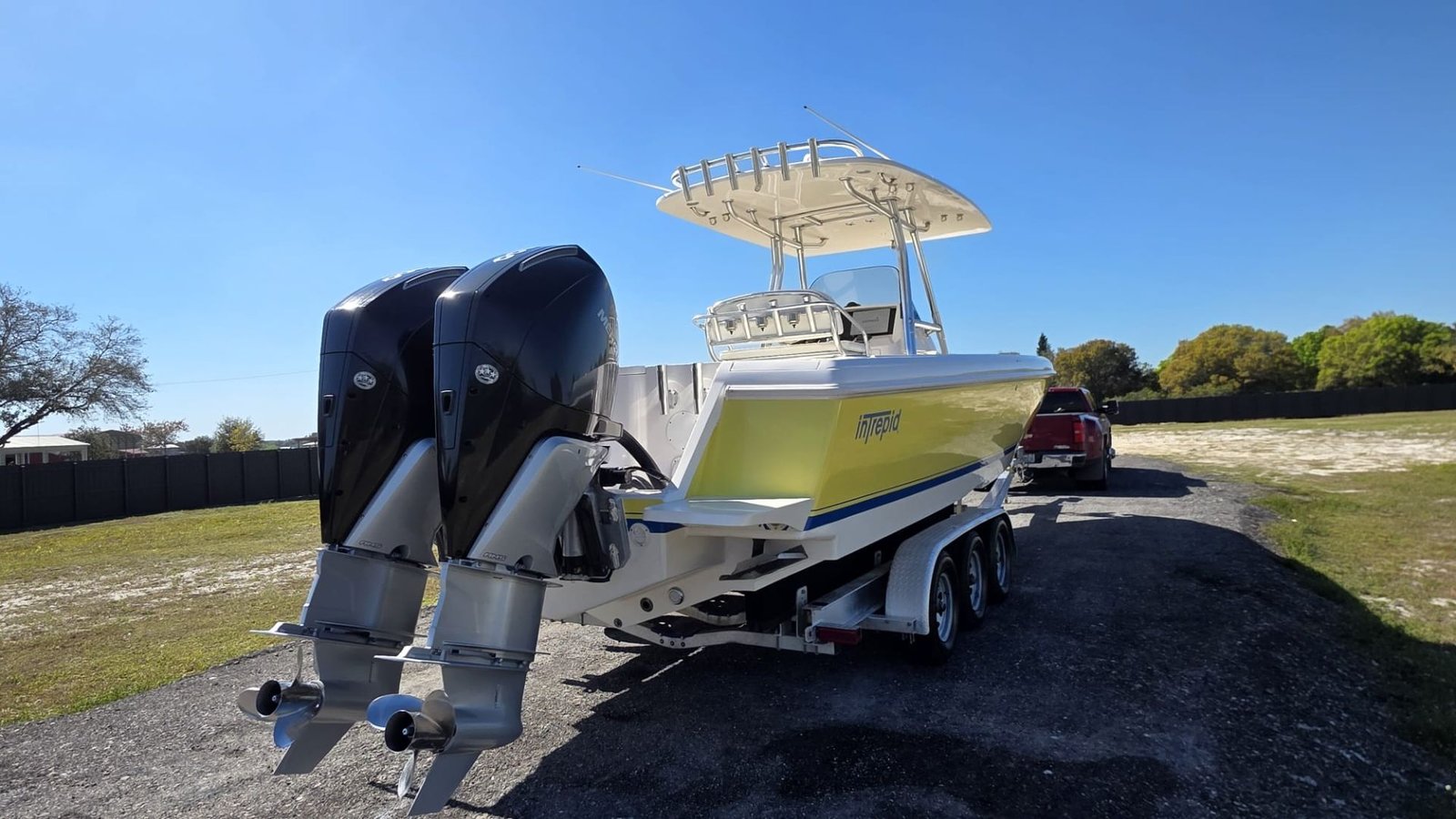 2009 Intrepid 323 Center Console powered 2019 Mercury 300 V8