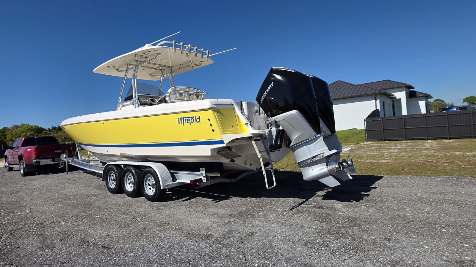 2009 Intrepid 323 Center Console powered 2019 Mercury 300 V8