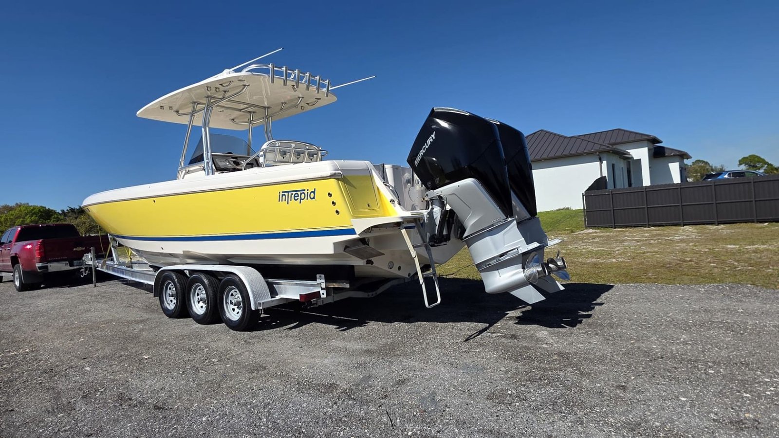 2009 Intrepid 323 Center Console powered 2019 Mercury 300 V8