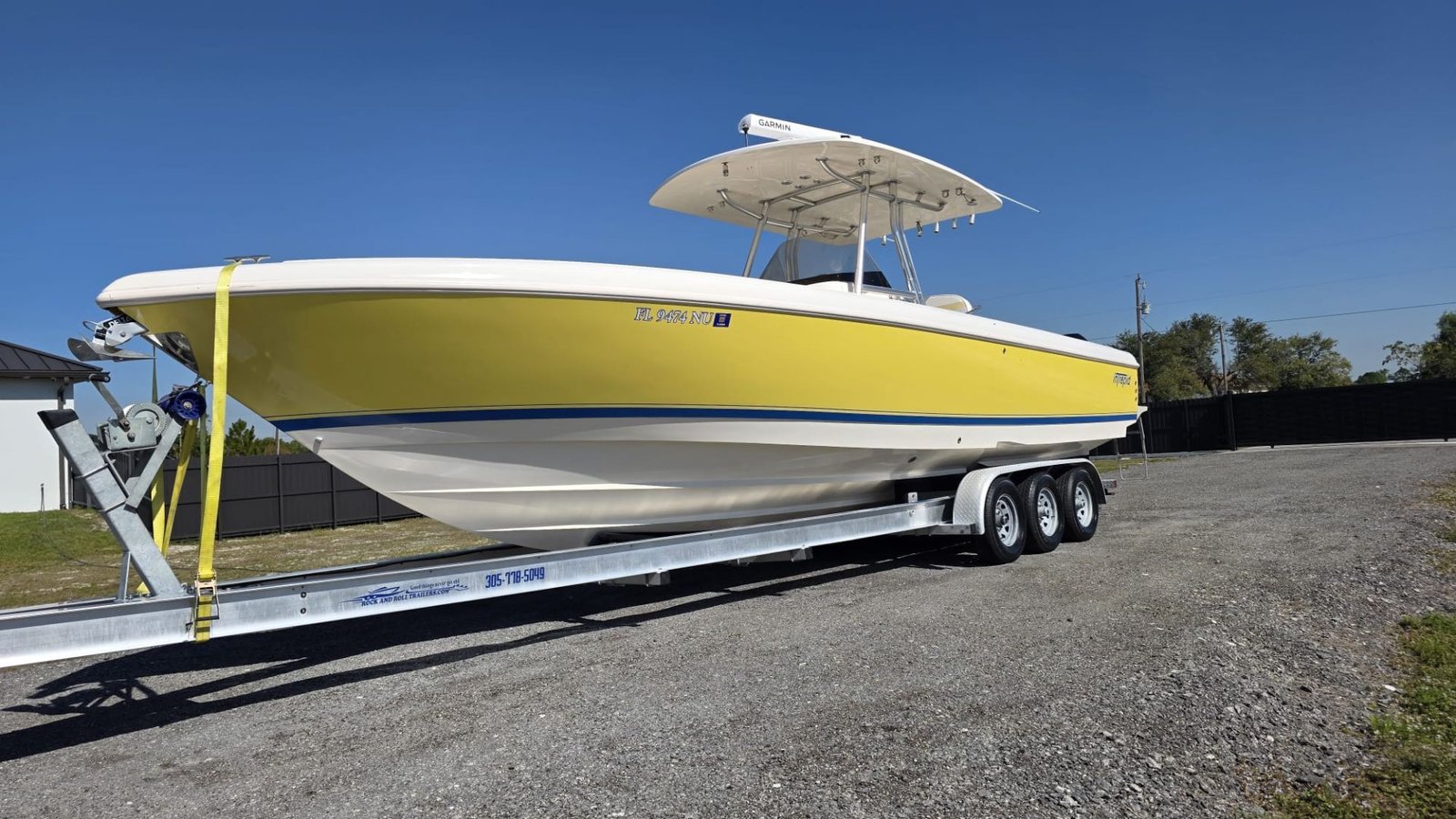 2009 Intrepid 323 Center Console powered 2019 Mercury 300 V8