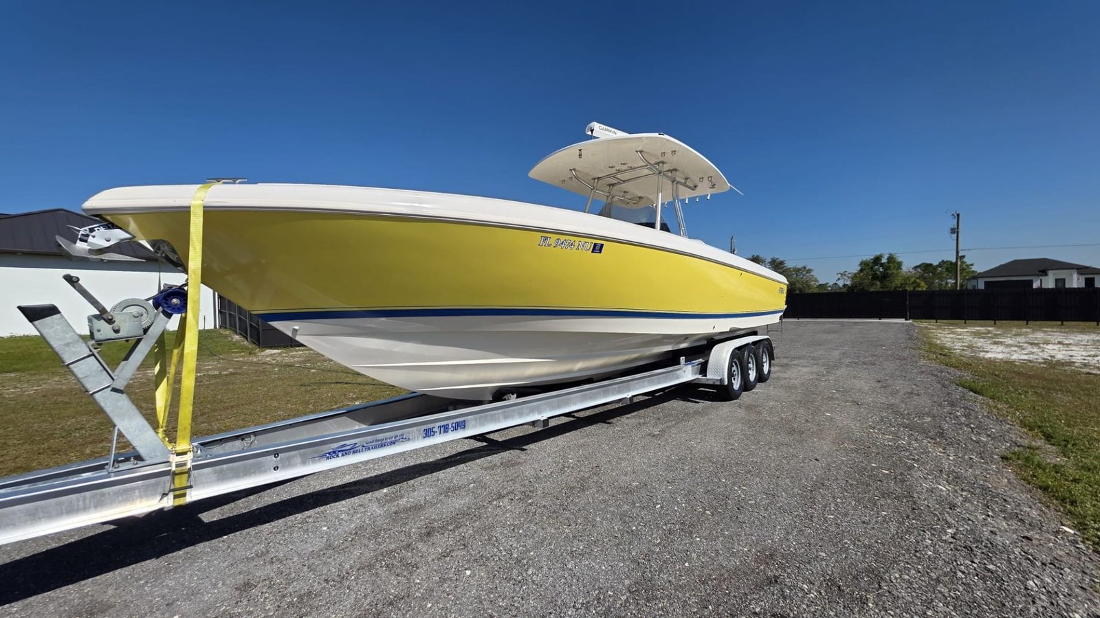 2009 Intrepid 323 Center Console powered 2019 Mercury 300 V8