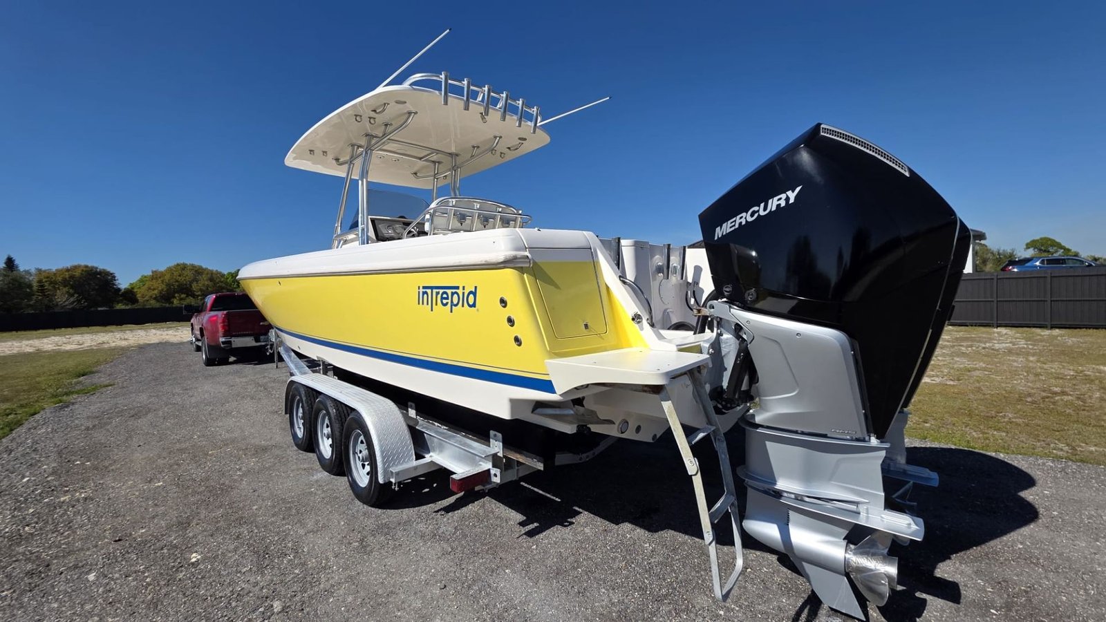 2009 Intrepid 323 Center Console powered 2019 Mercury 300 V8