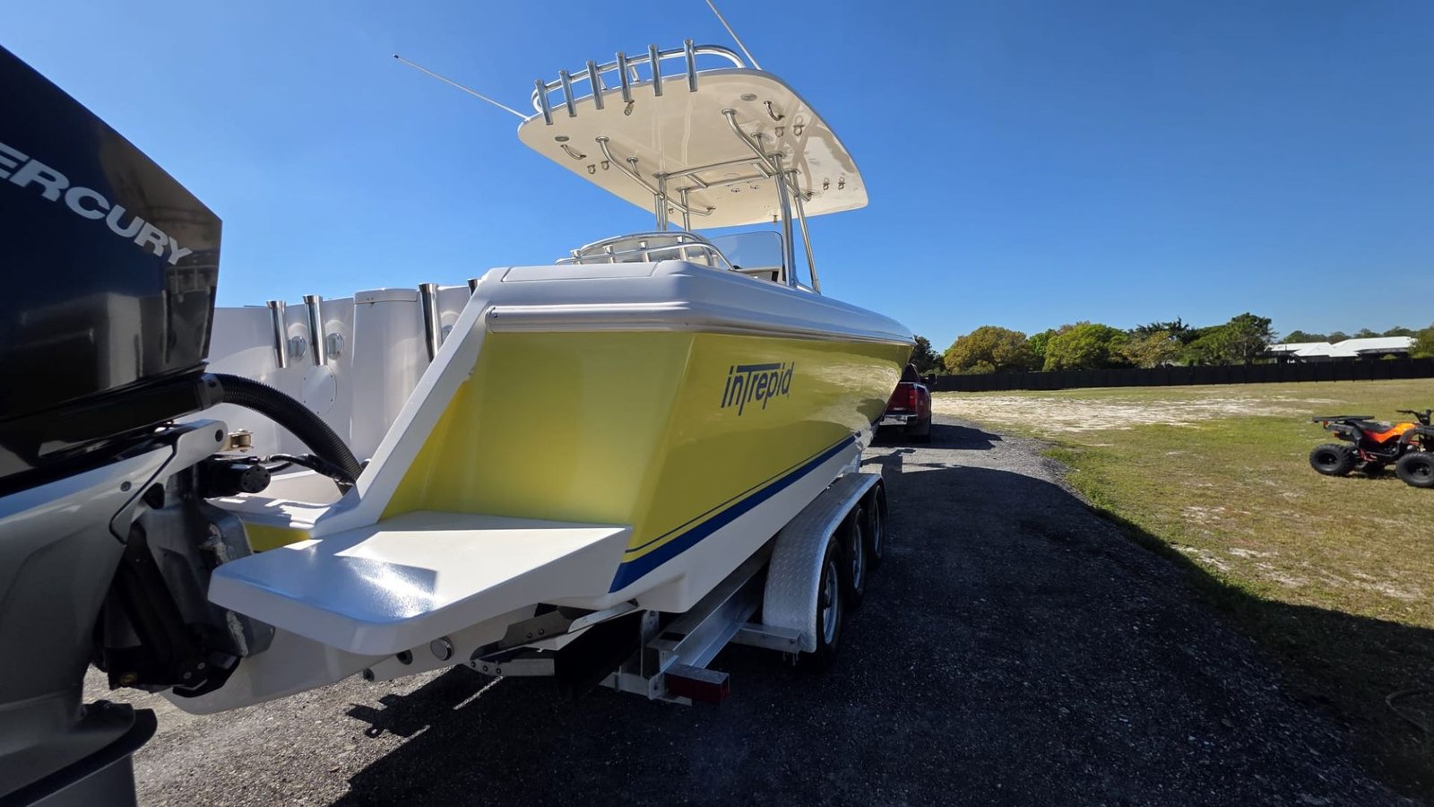 2009 Intrepid 323 Center Console powered 2019 Mercury 300 V8