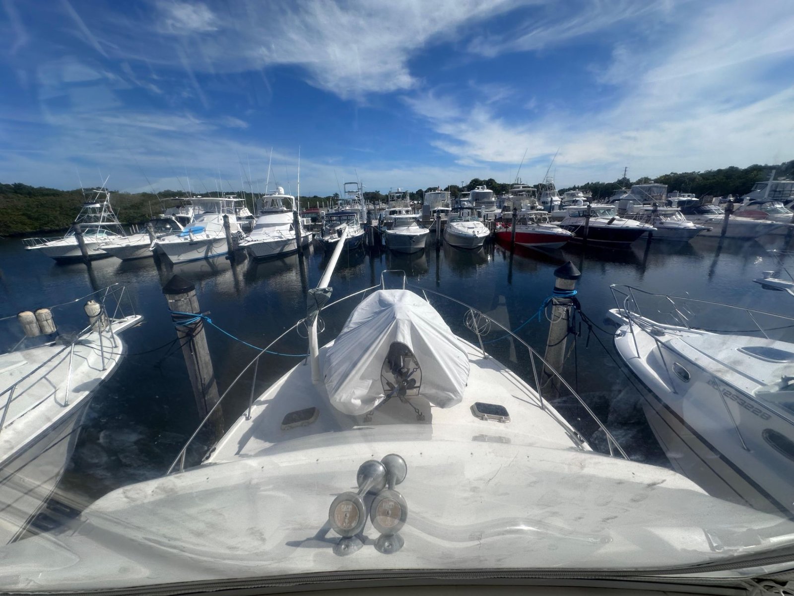 1989 Ocean Yachts 38SS powered by twin Caterpilar 3208TA