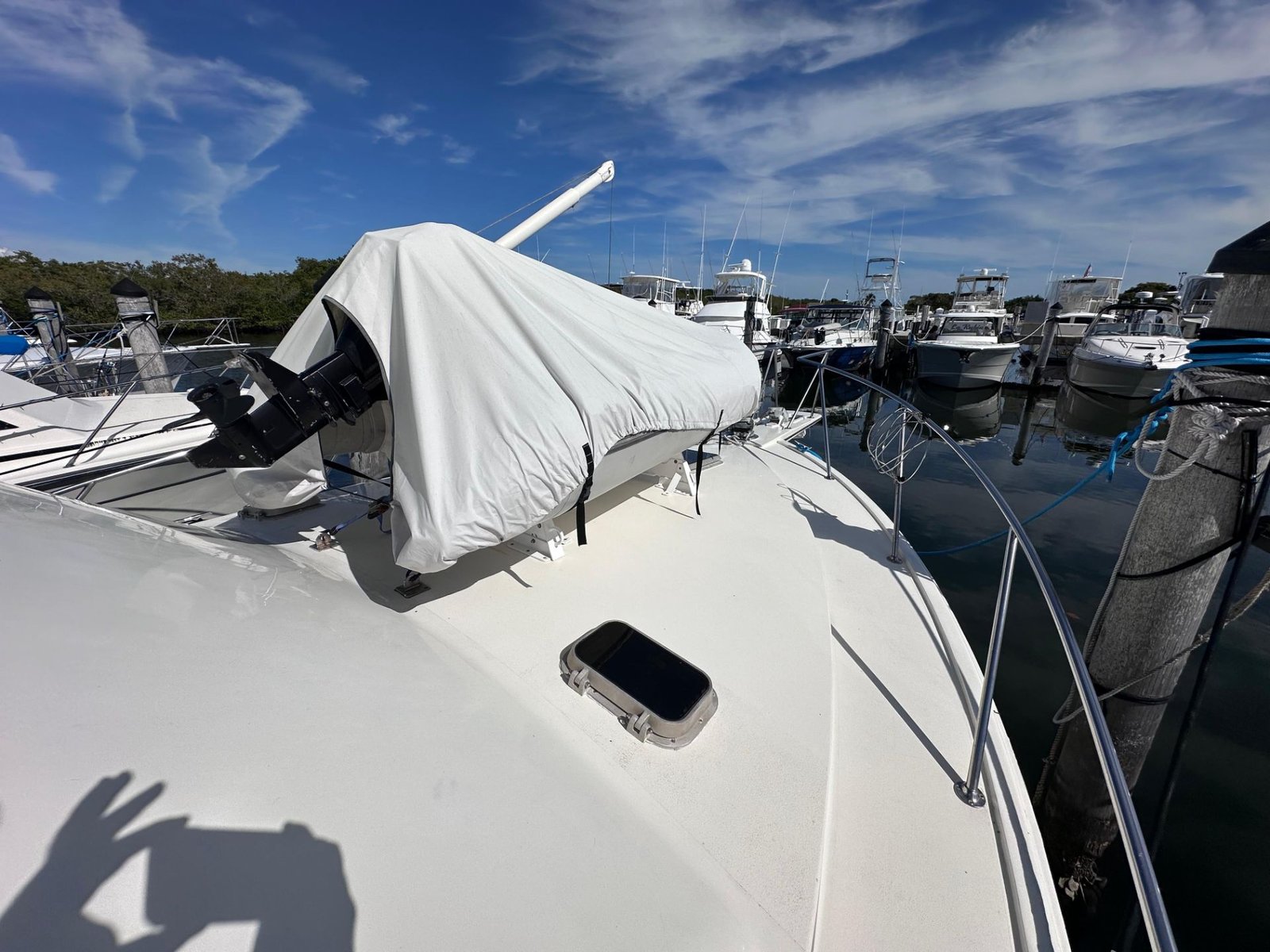 1989 Ocean Yachts 38SS powered by twin Caterpilar 3208TA