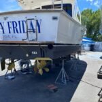 1989 Ocean Yachts 38SS powered by twin Caterpilar 3208TA