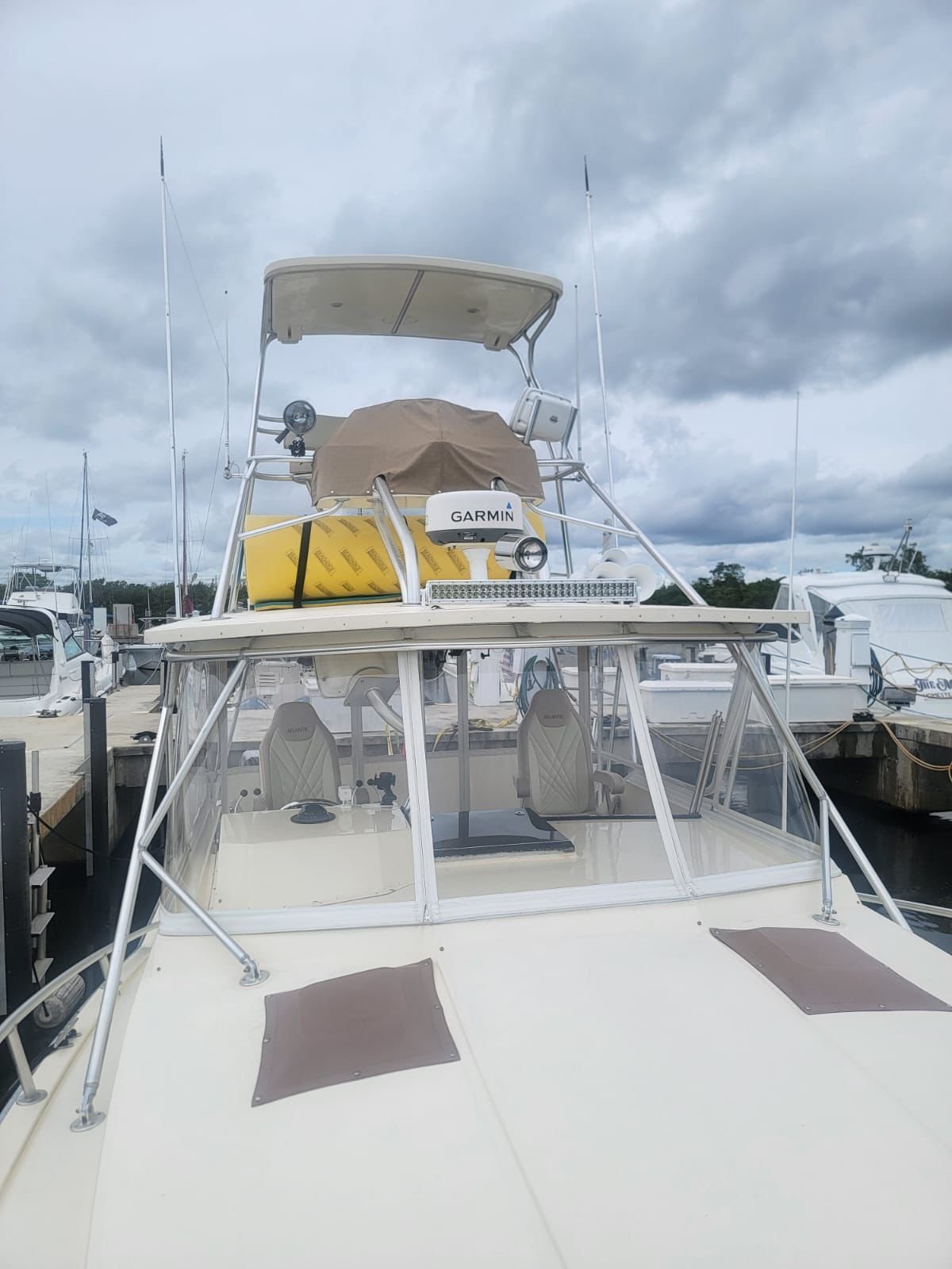 1988 Atlantic 34 Express powered by 2003 Caterpillar 3126