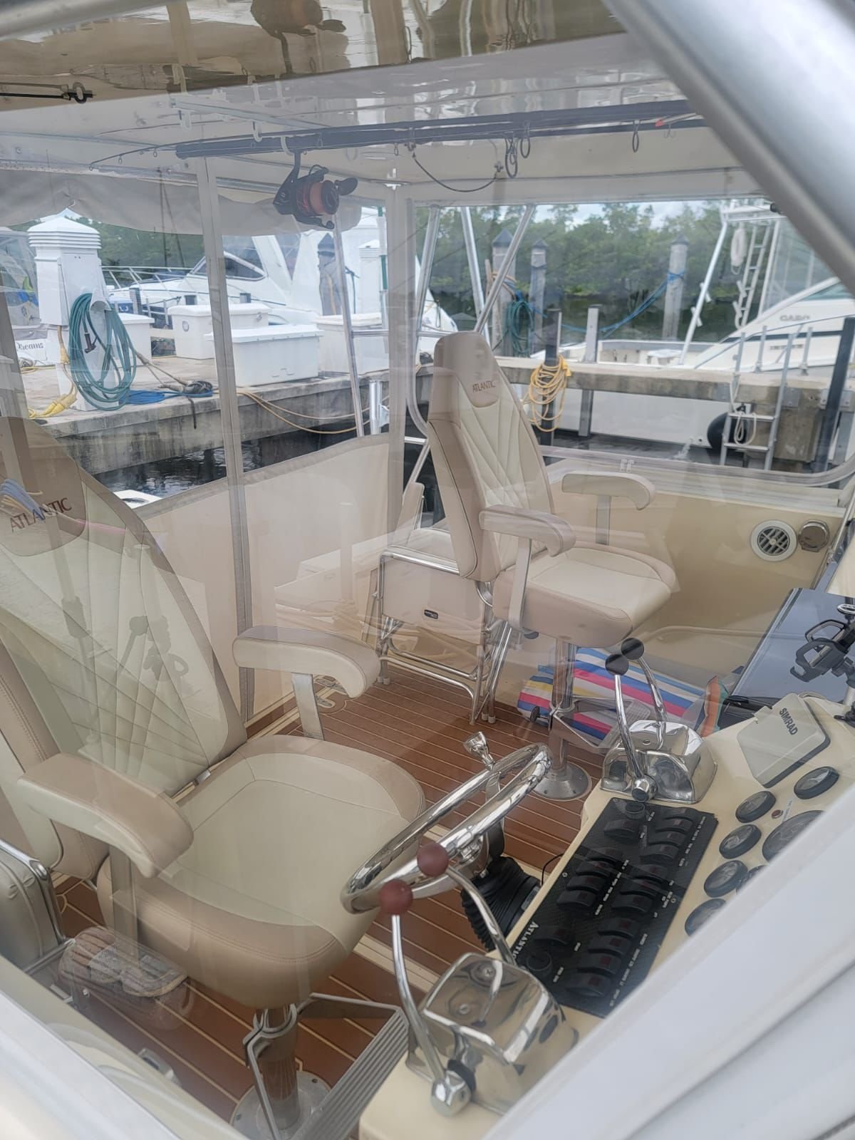 1988 Atlantic 34 Express powered by 2003 Caterpillar 3126