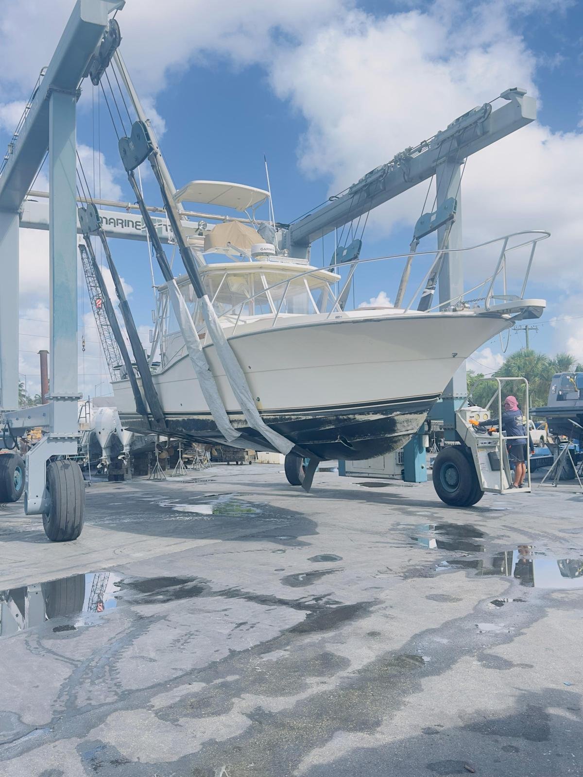 1988 Atlantic 34 Express powered by 2003 Caterpillar 3126