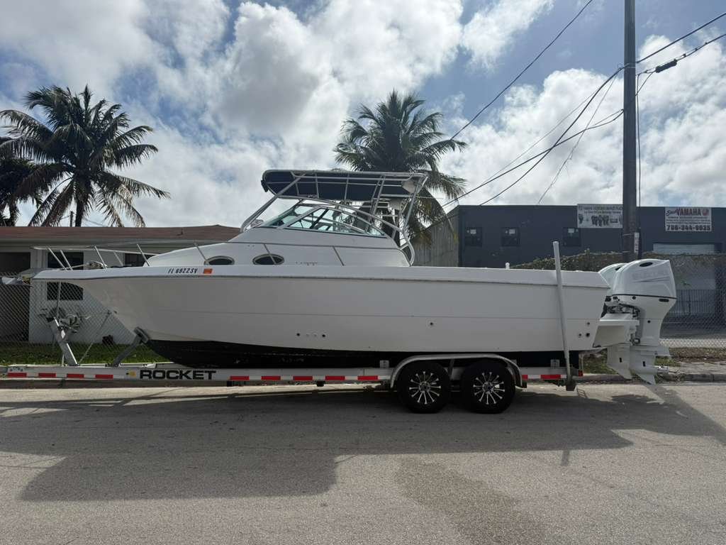 1999 Pro-Line 2610 Walkaround Powered by Twin 2023 Suzuki 200 Hp