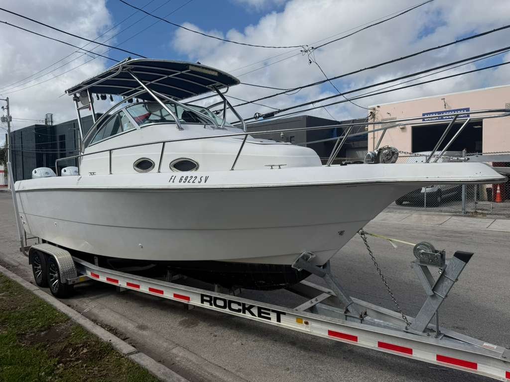 1999 Pro-Line 2610 Walkaround Powered by Twin 2023 Suzuki 200 Hp