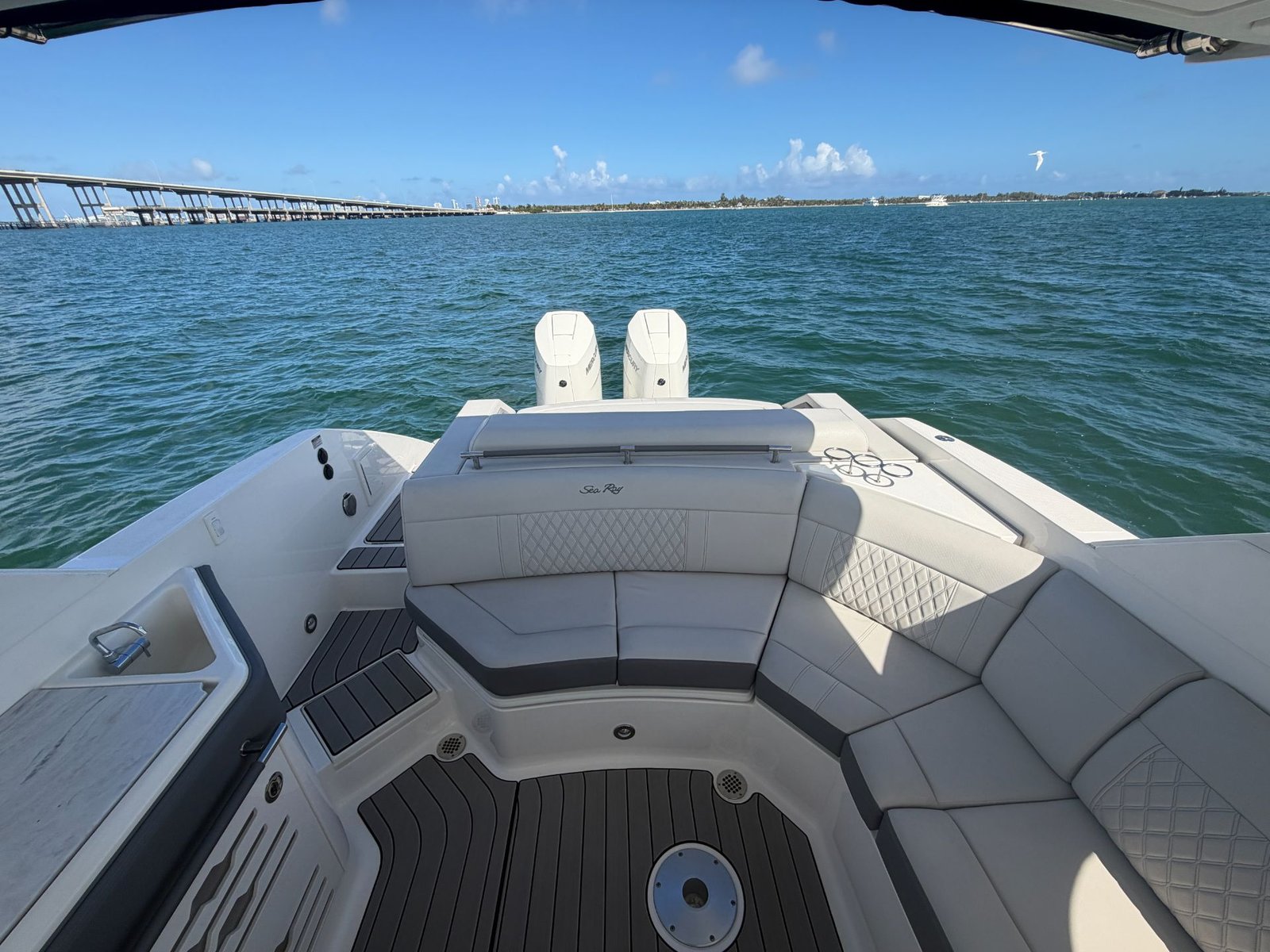 2024 Sea Ray 310 SLX Outboard powered by Twin Mercury 350hp V10
