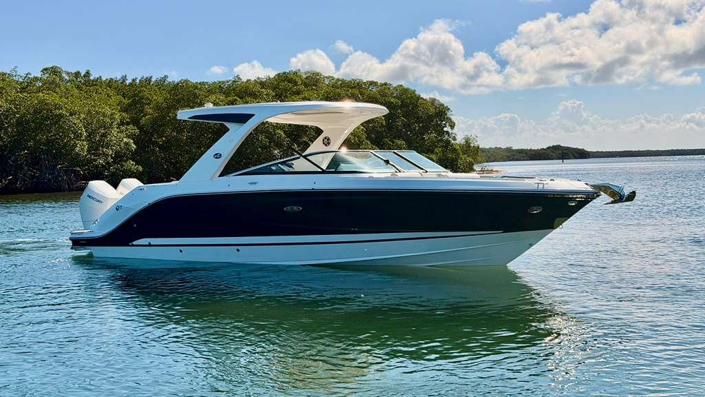 2024 Sea Ray 310 SLX Outboard powered by Twin Mercury 350hp V10