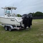 2014 Mako 234 CC powered by twin 150hp 4 Stroke