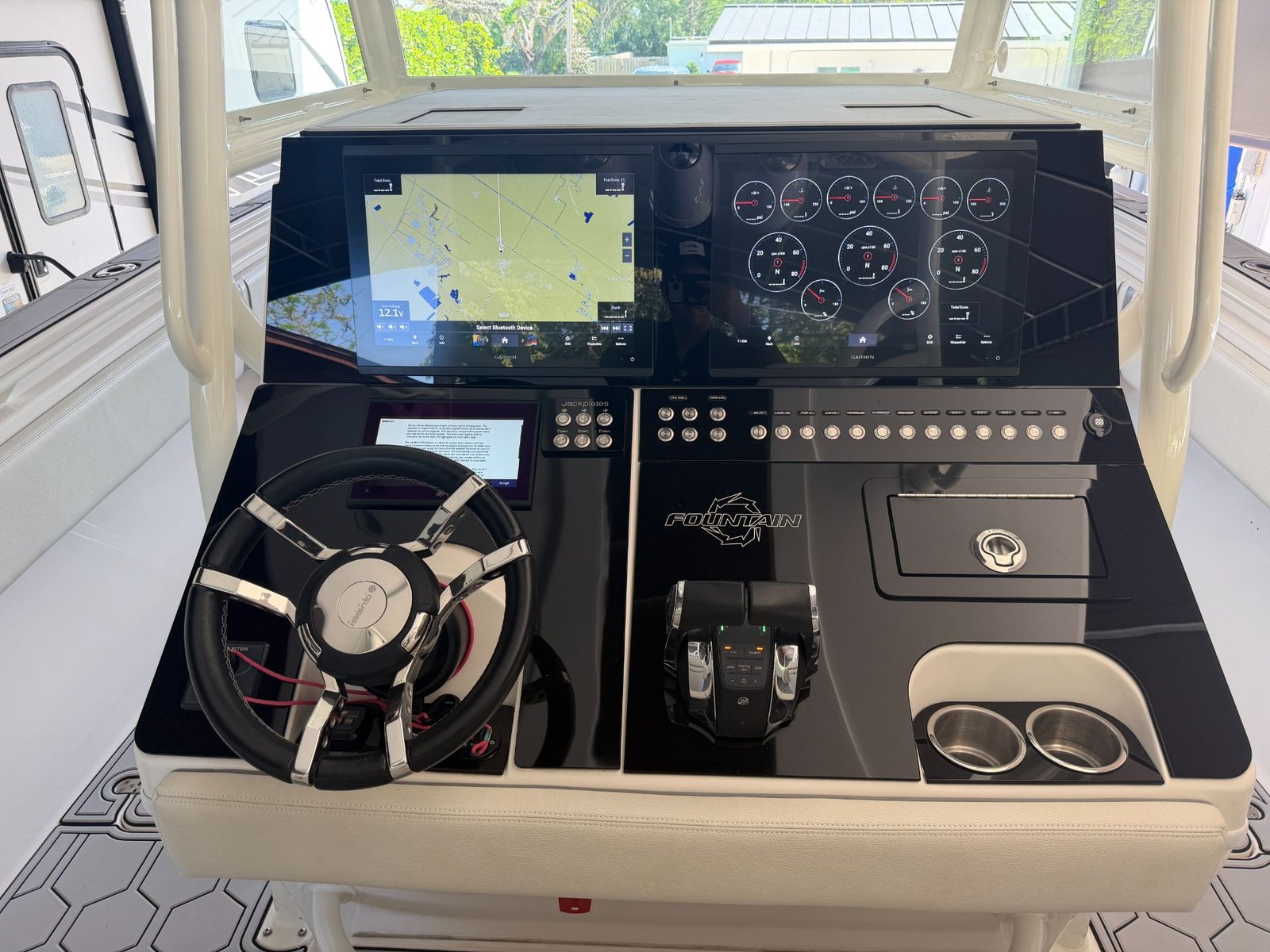2007 Fountain 38CC repowered by 2020 Mercury 400hp with only 525hours !!!