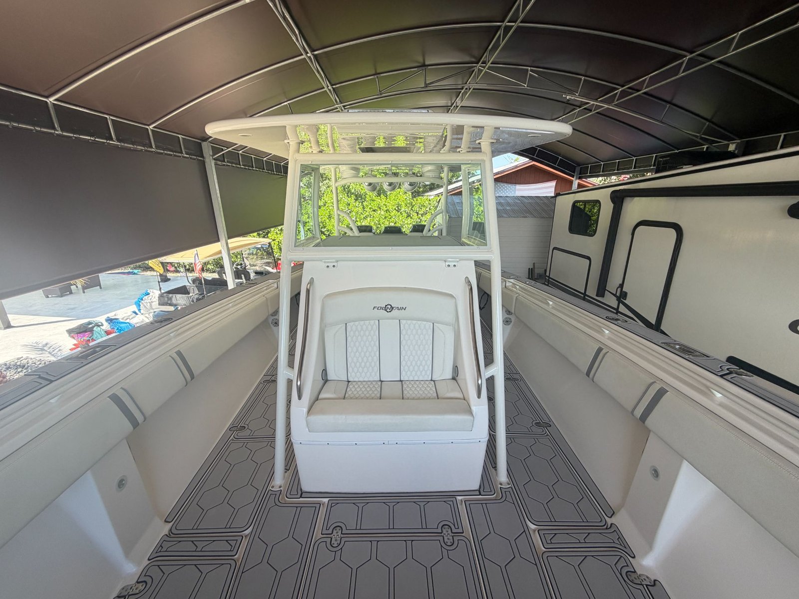 2007 Fountain 38CC repowered by 2020 Mercury 400hp with only 525hours !!!
