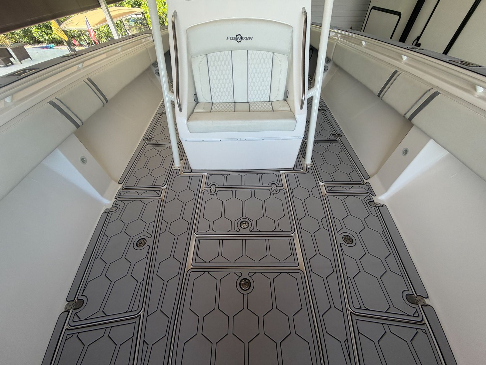 2007 Fountain 38CC repowered by 2020 Mercury 400hp with only 525hours !!!