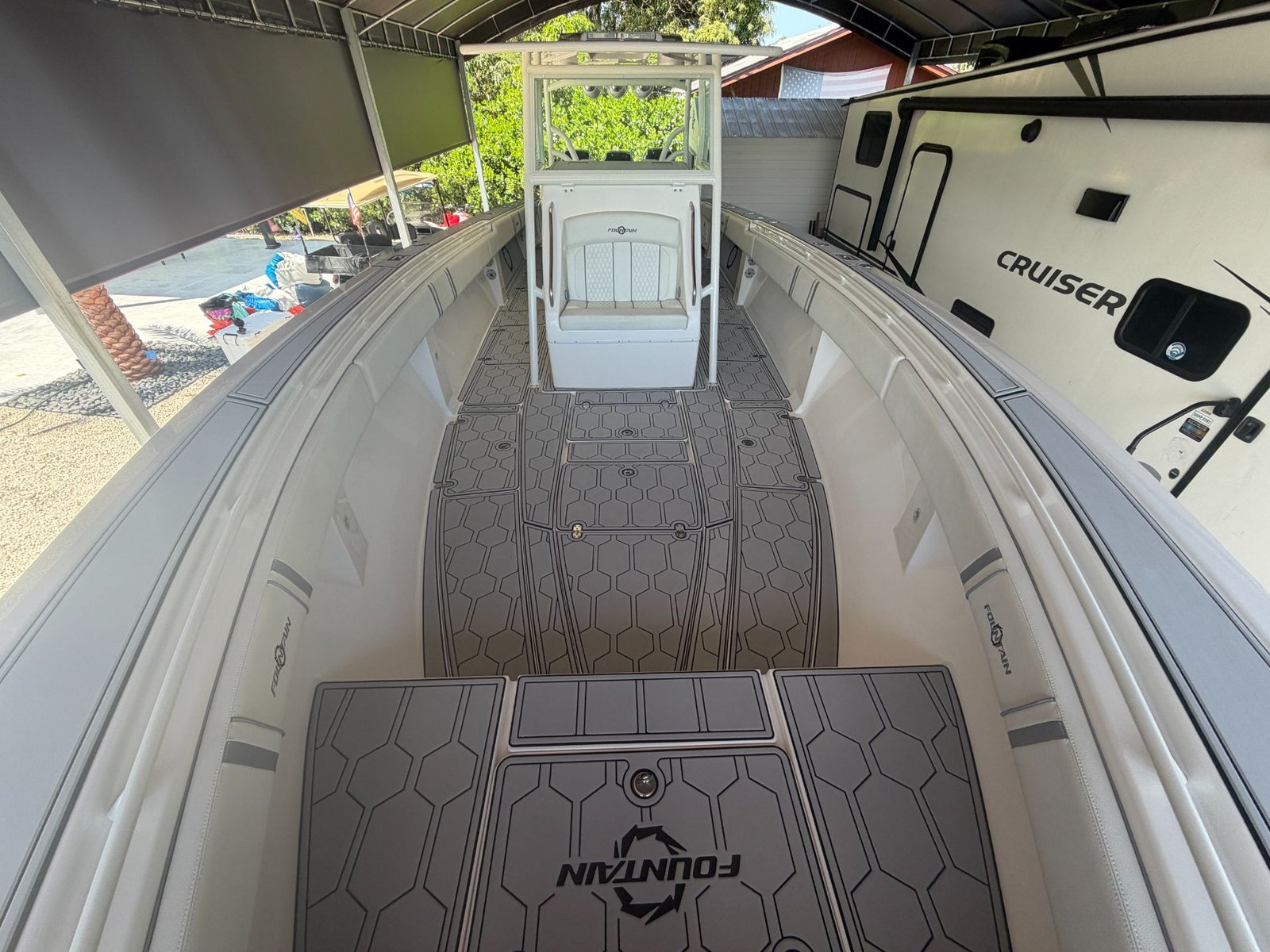 2007 Fountain 38CC repowered by 2020 Mercury 400hp with only 525hours !!!