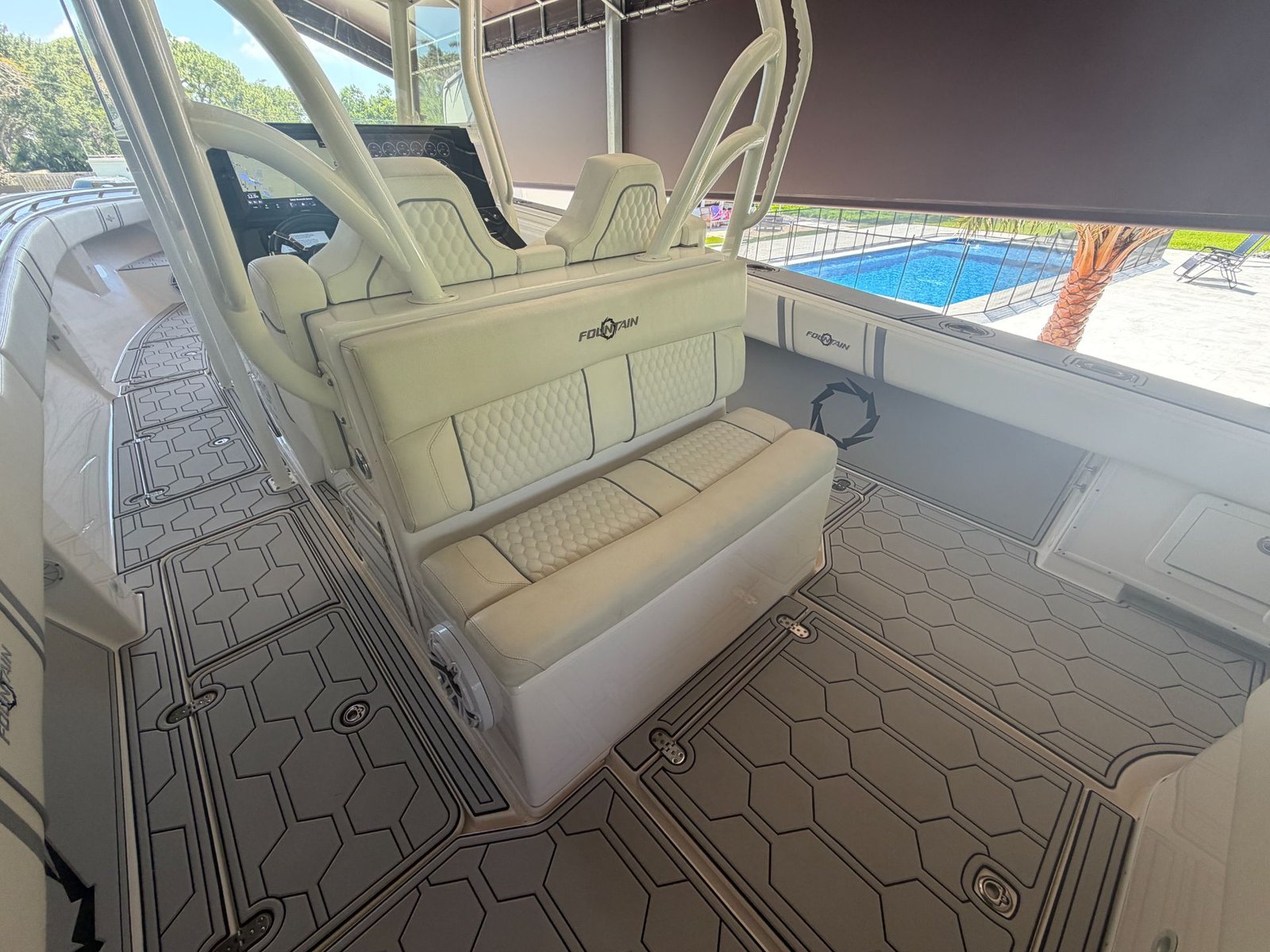 2007 Fountain 38CC repowered by 2020 Mercury 400hp with only 525hours !!!