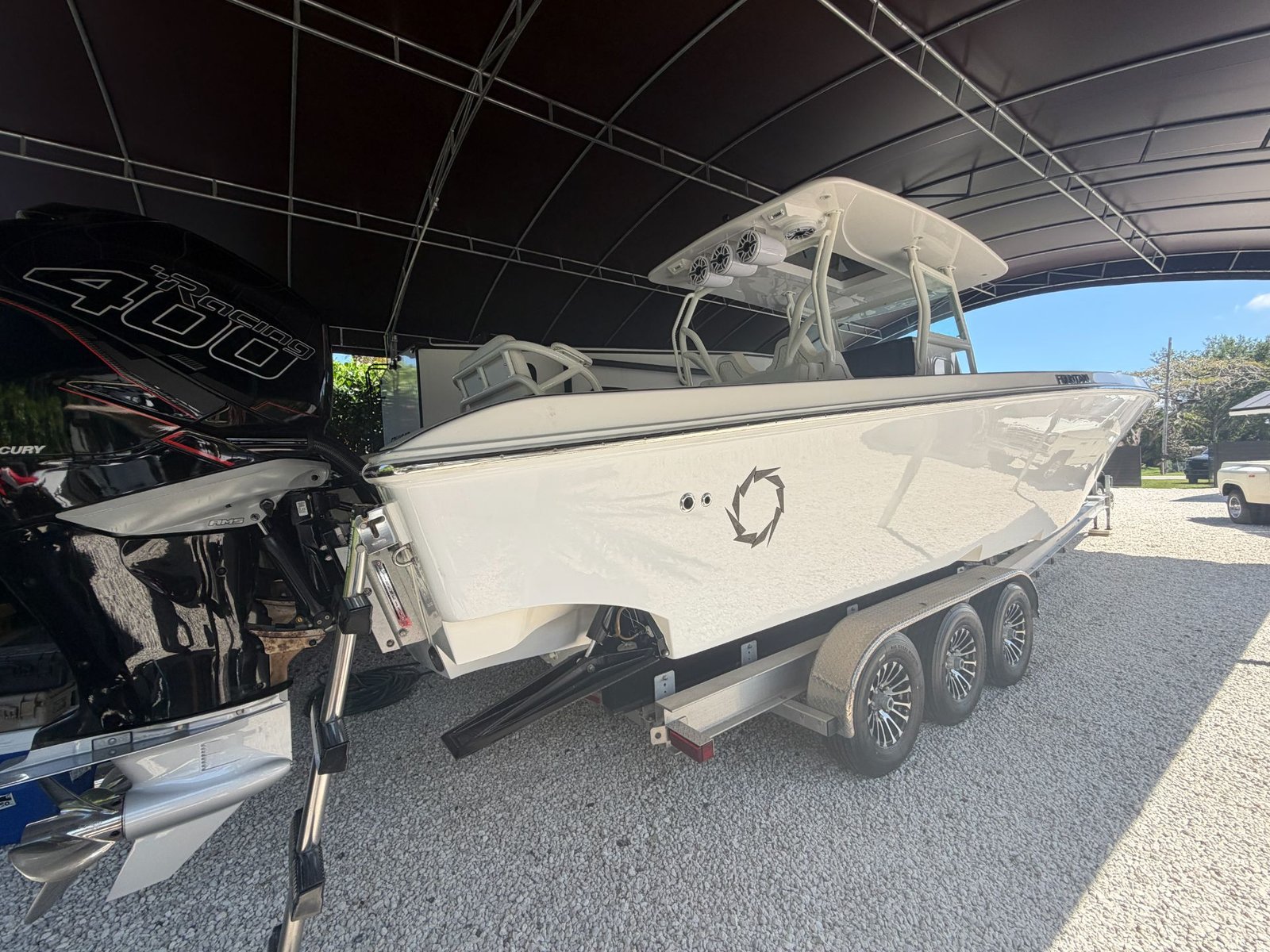 2007 Fountain 38CC repowered by 2020 Mercury 400hp with only 525hours !!!
