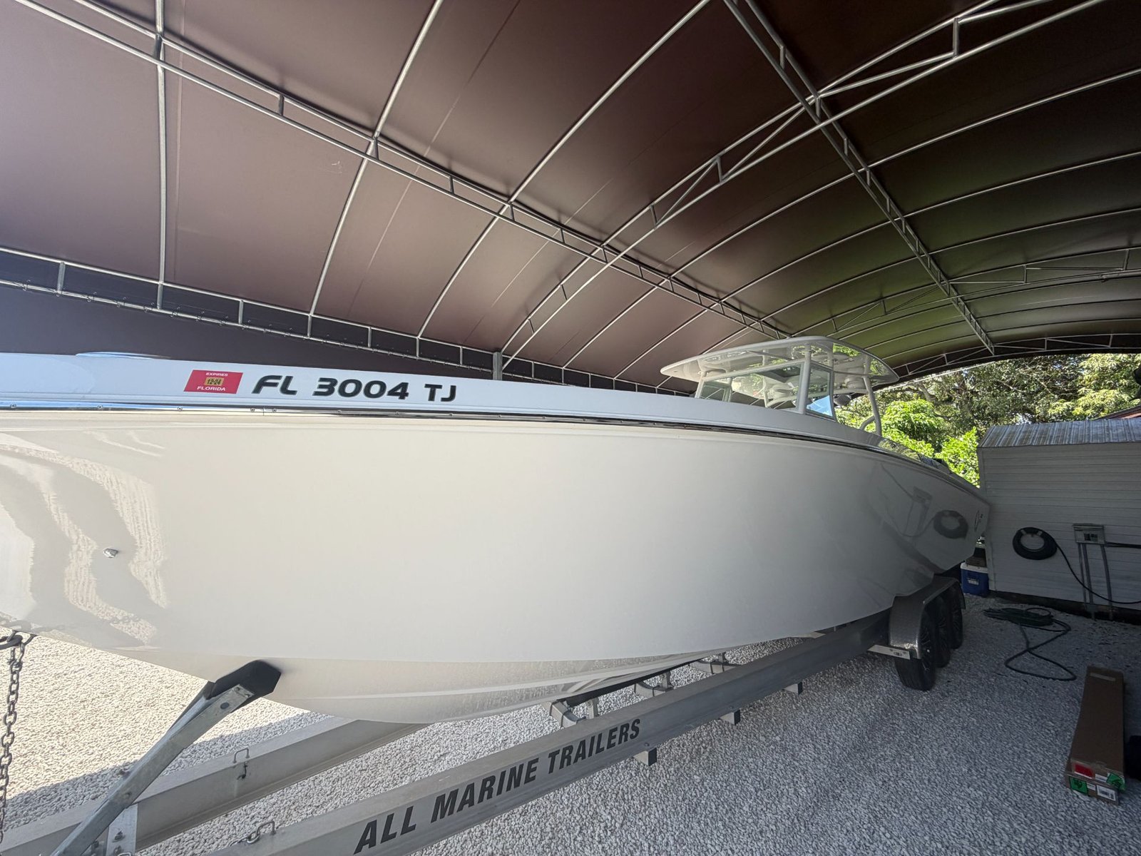 2007 Fountain 38CC repowered by 2020 Mercury 400hp with only 525hours !!!