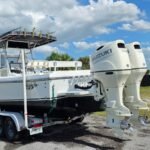2007 Bluewater 2550 CC repowered by twin 2017 Suzuki 200hp 4 Strokes LOW Hours