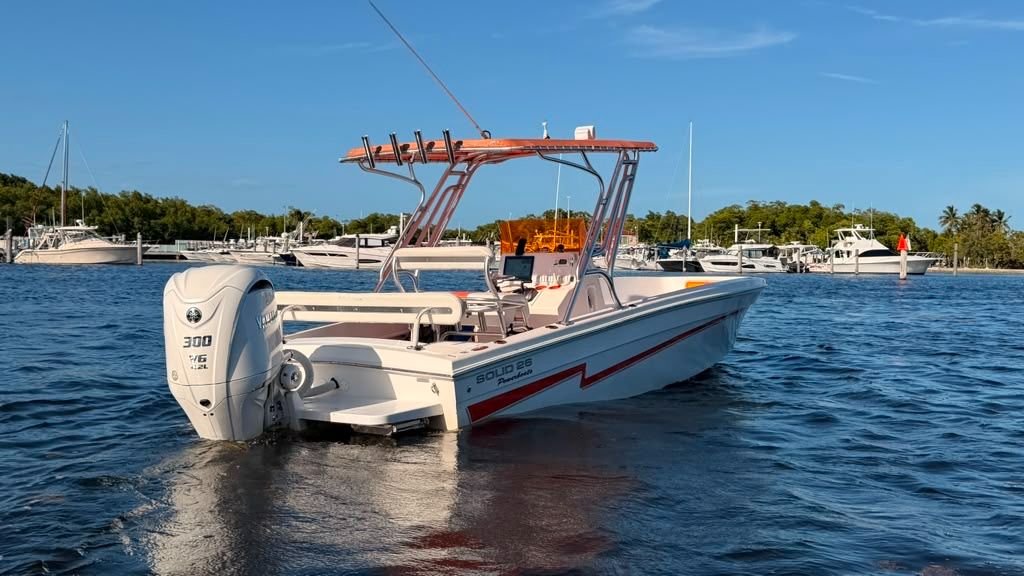 2002 SOLID POWERBOATS 26 W/ 2022 YAMAHA F300 ONLY 355 HOURS
